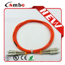Duplex multimode SC/ST MM fiber optic patch cord,SC-SC fiber optic patch cable